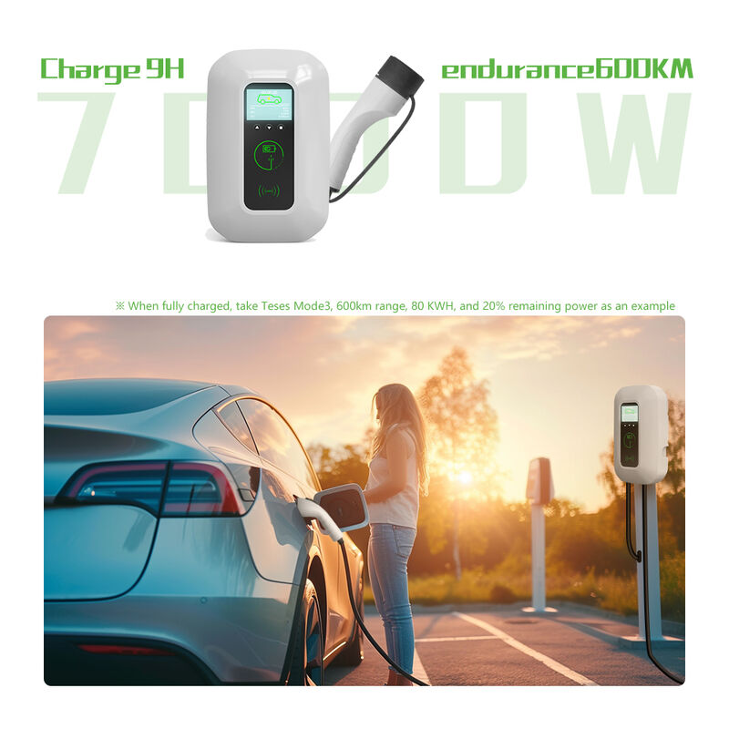 7kW 11kW 22kW Type 2 Wall Box EV Charger Smart With APP AC Charging Station