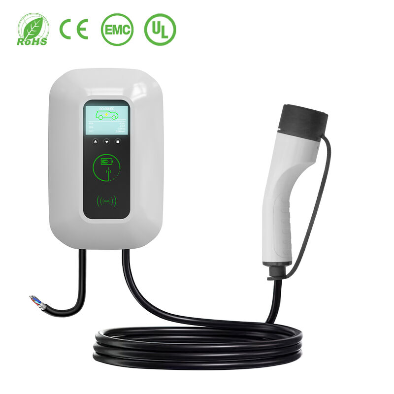 E-mingze High Performance 7kw Mode 3 wallbox mono fase ricarica auto elettrica