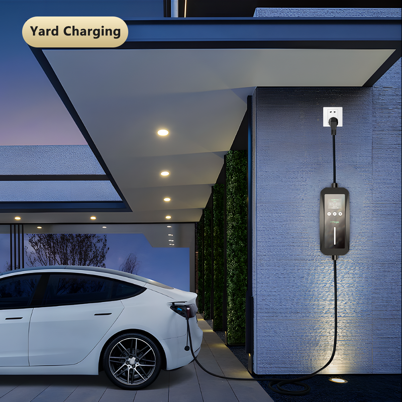 Portable Charger 16a 3.5kw Type 2 AC Charging Station Electric Car For MG Kia Byd MG Kia