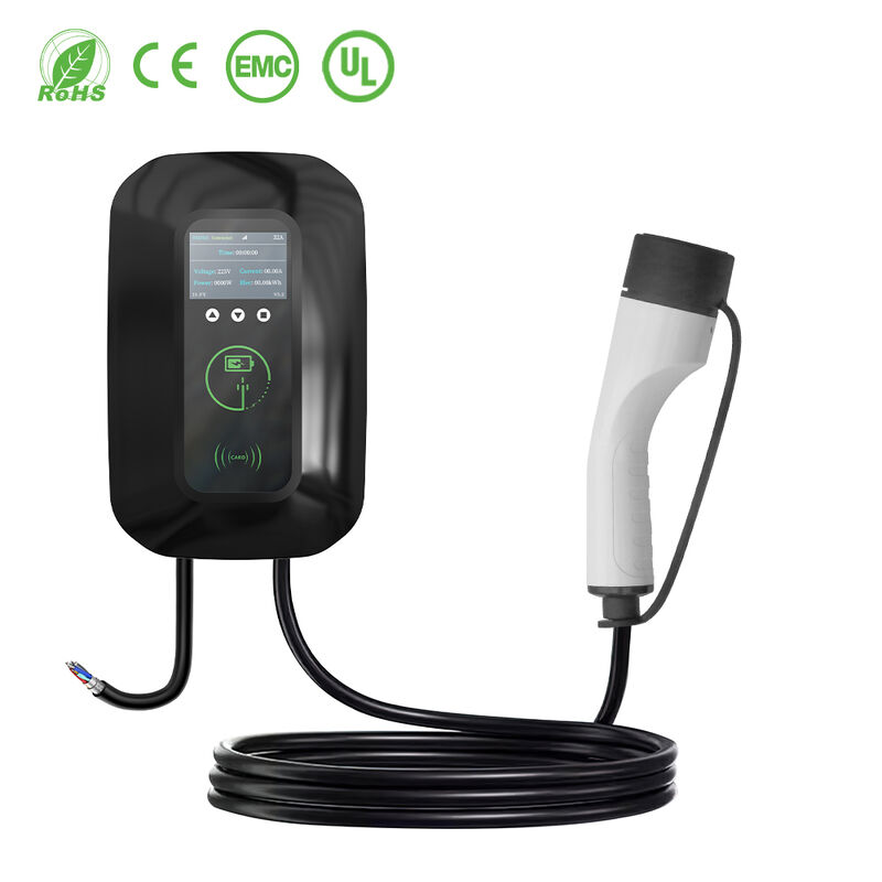 22kW 3 Phase Type 2 Wall Box EV Charger 32A Adjustable IP65 With NFC