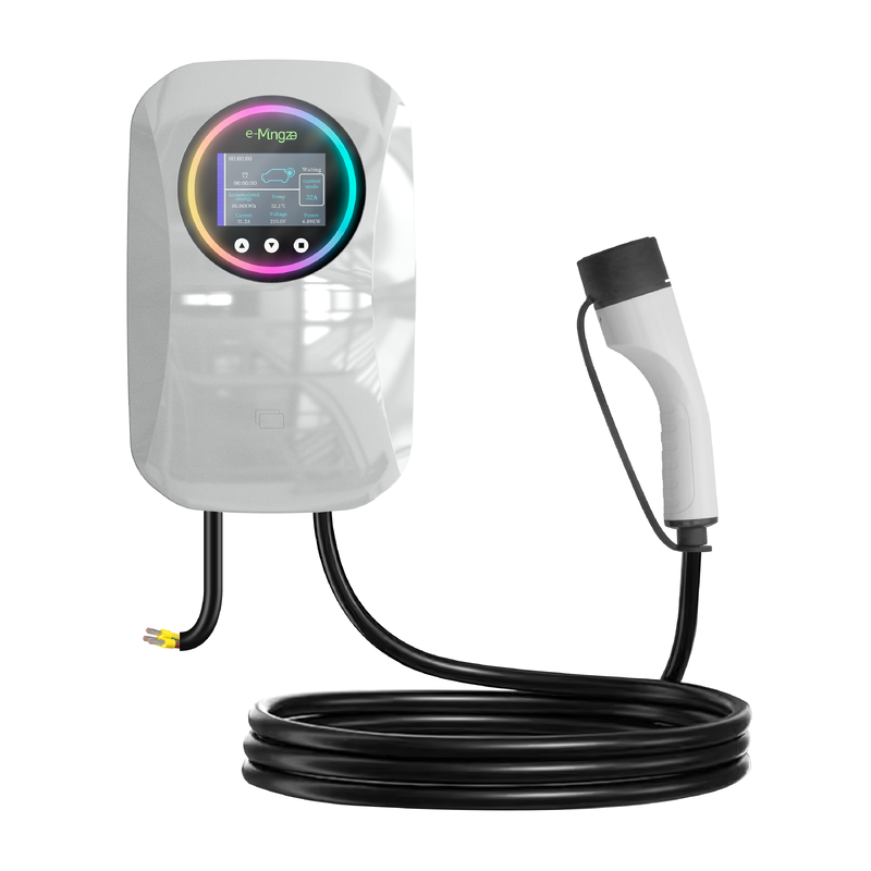 32A 7kw Type 2 AC Charging 1 Phase Wall Box EV Charger With App Wifi