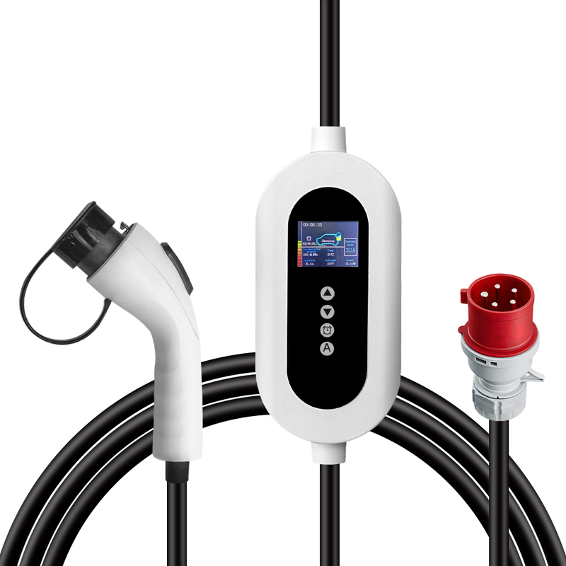 E-mingze GBT 22KW/32A Fast Charging 3 Phase APP WIFI Electric Car Charger