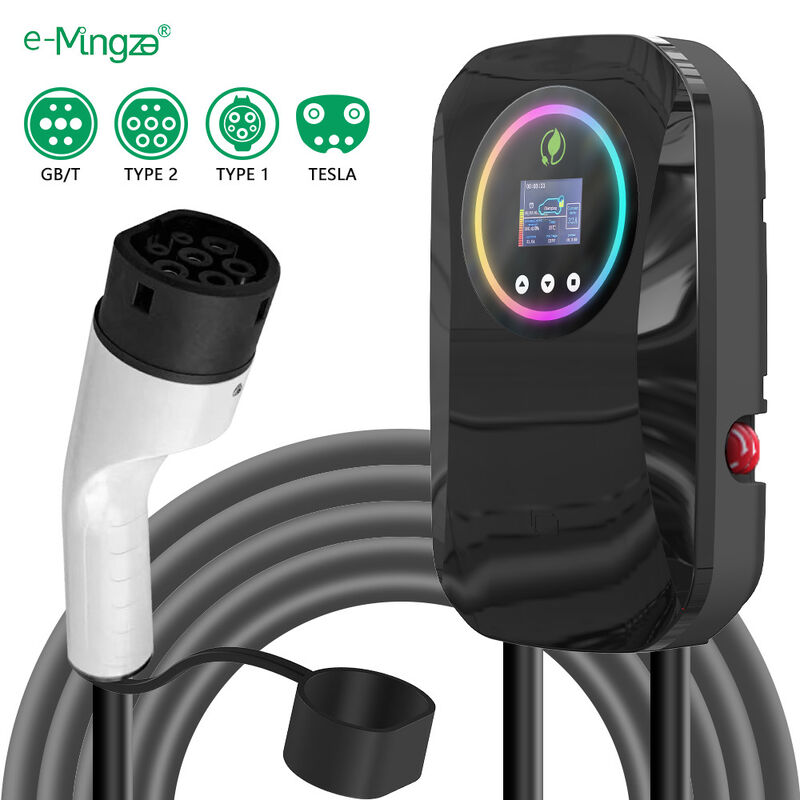 IP65 Waterproof APP 7KW EV Wallbox EV Charger Type 2 Home Charging Station