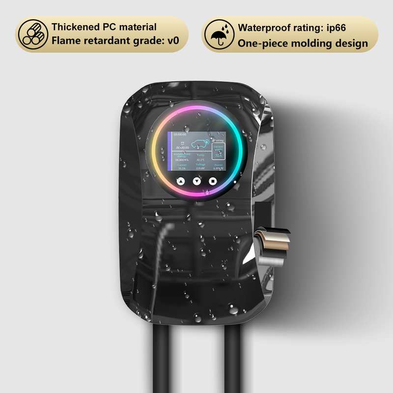 Type 2 Wall Box EV Charger ODM OEM 3 Phase AC Charging 22KW 32A Multifunctional Charger