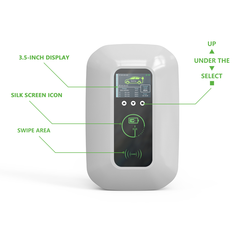 Type 1 7kW 32A Adjustable Current Mode 3 1 Phase EV Fast Charger ODM OEM