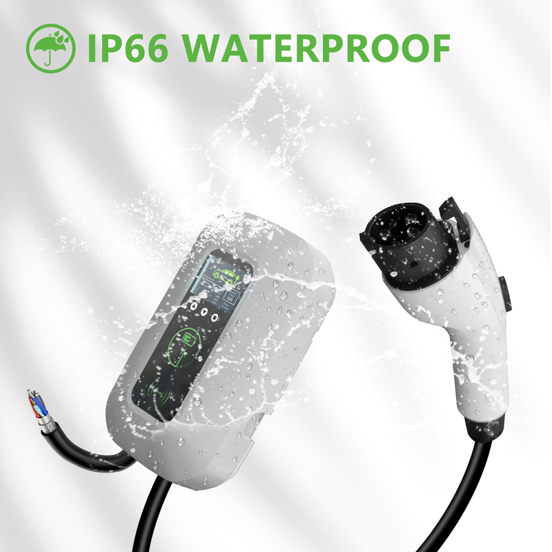 Type 1 7kW 32A Adjustable Current Mode 3 1 Phase EV Fast Charger ODM OEM