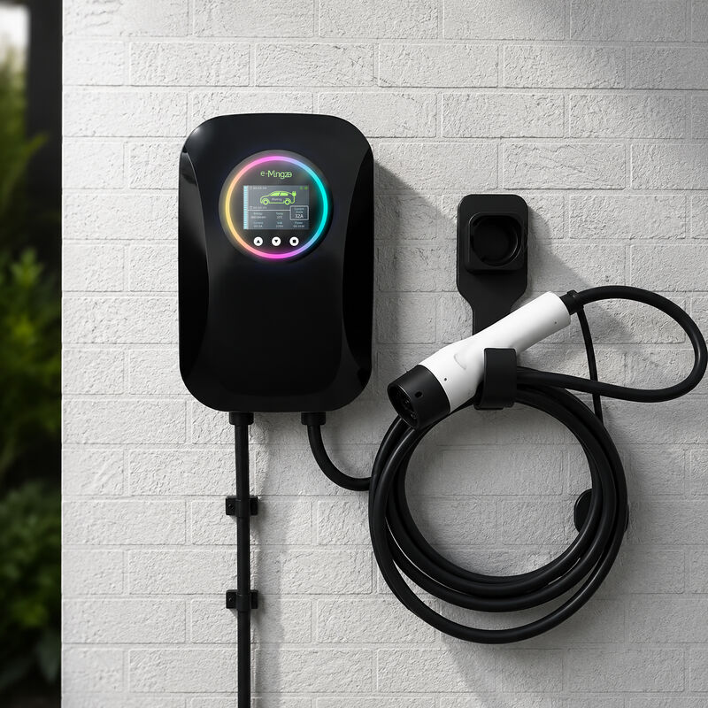 1 Phase Type 2 AC Charging Wall Box EV Charger Mono Fase Ricarica Auto Elettrica