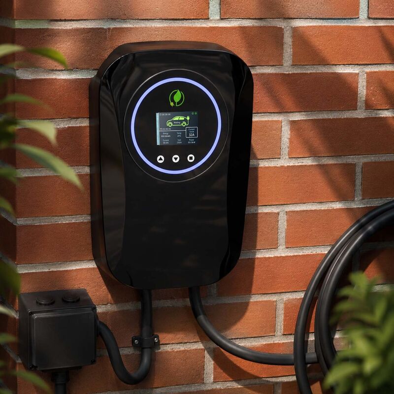 Wall Mounted AC EV Charger 7kW 11kW 22kW Type 2 EV Charging Station Manufacturer
