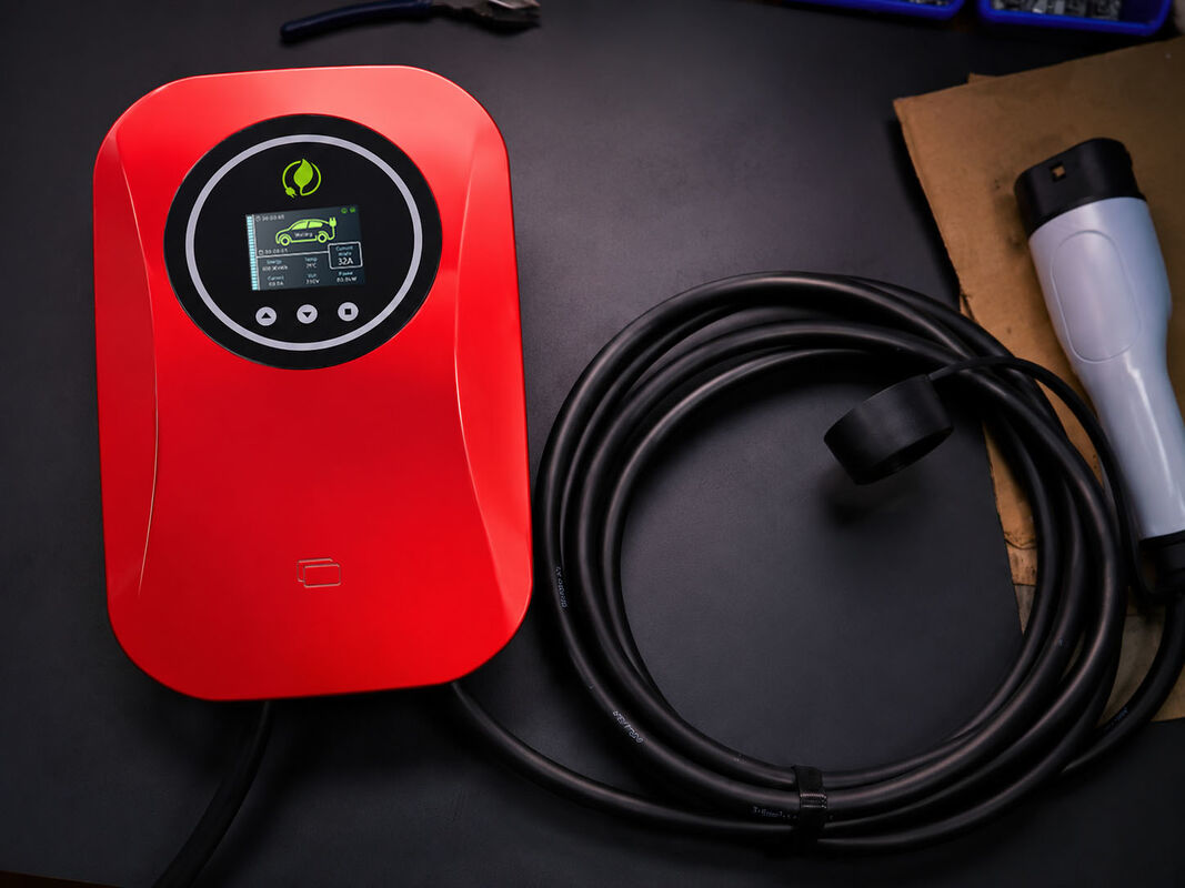 Wall Mounted GB/T EV Charging Station Smart AC Charger 32A OEM Manufacturer
