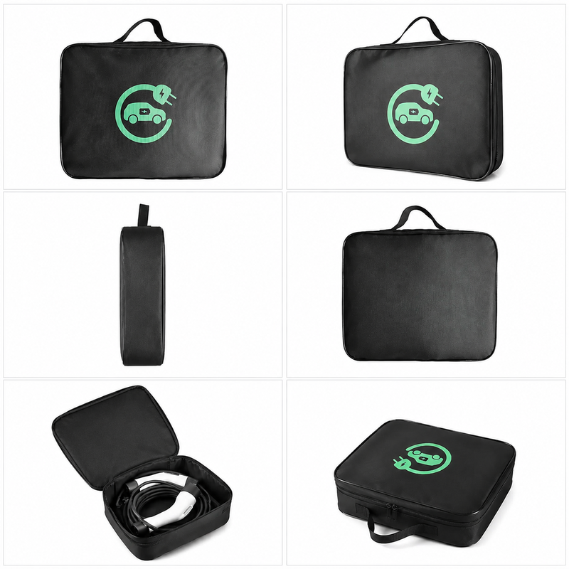 Heavy Duty Portable EV Charger Travel Bag With Zipper For All EV Chargers