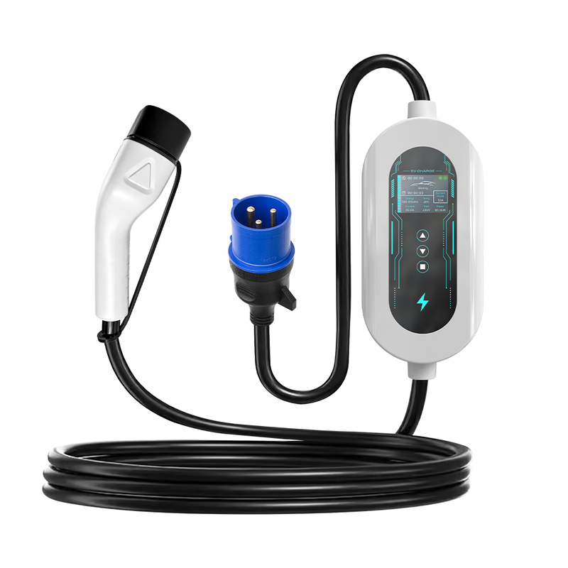 European Standard 7kW Type 2 Portable EV Charger for Electric Cars